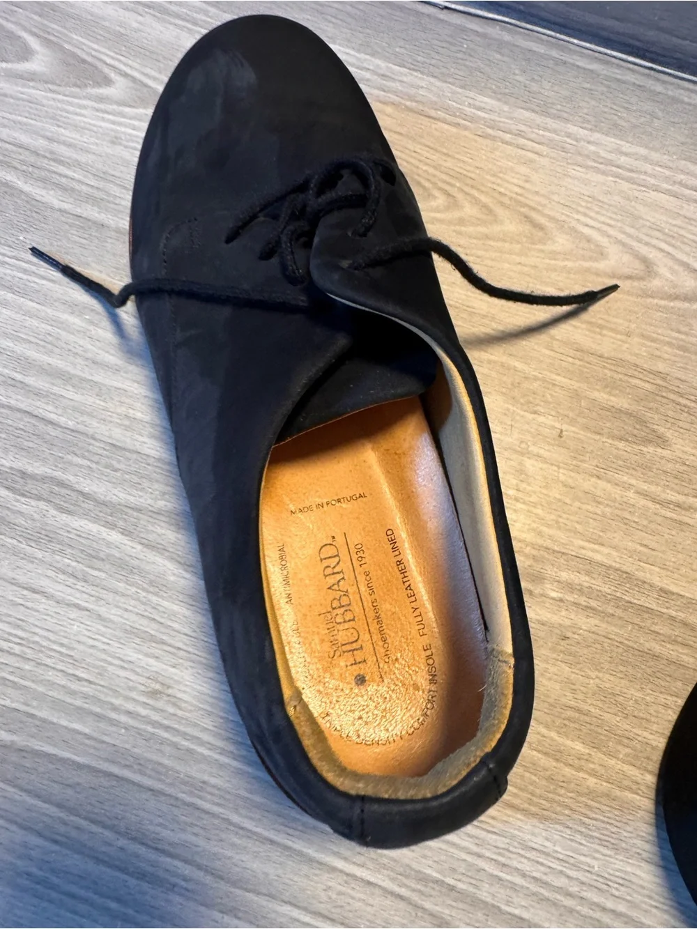 Samuel Hubbard navy blue size 7.5